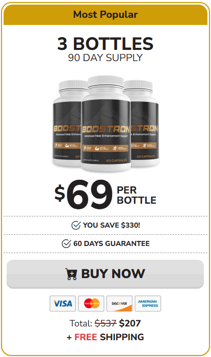 Buy Boostron 3 Bottle
